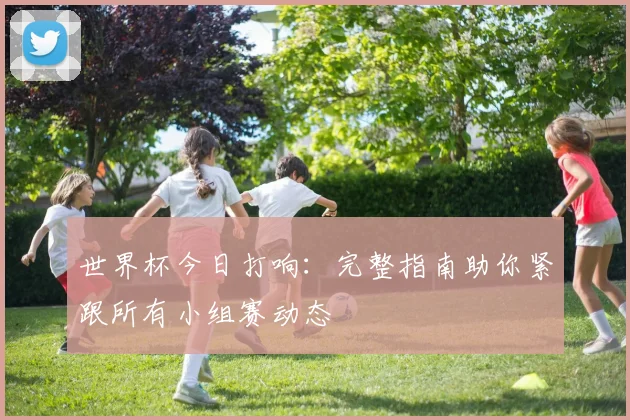 世界杯今日打响:完整指南助你紧跟所有小组赛动态